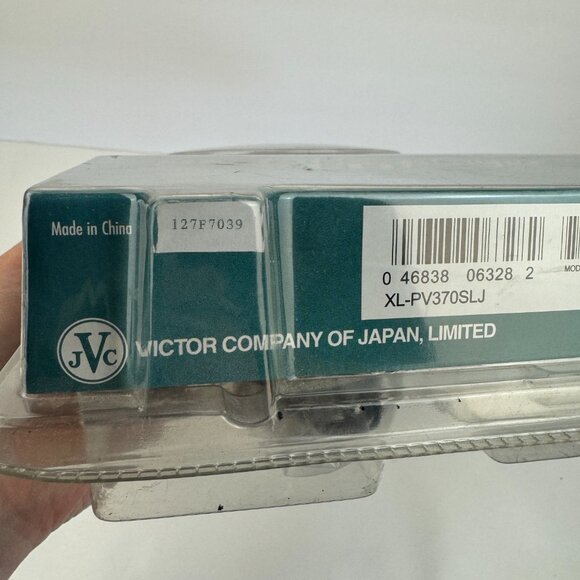 Vtg Sealed JVC Silver Portable CD Player XLPV370SL Car Adapt Jahmal Williams - Picture 14 of 15